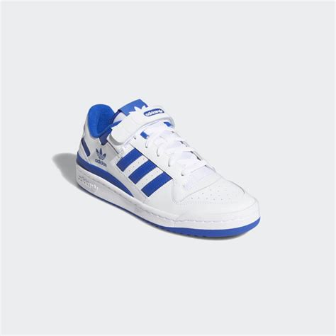 adidas forum blauw|adidas forum low cl blue.